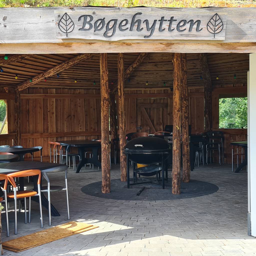 Bøgehyttens indretning